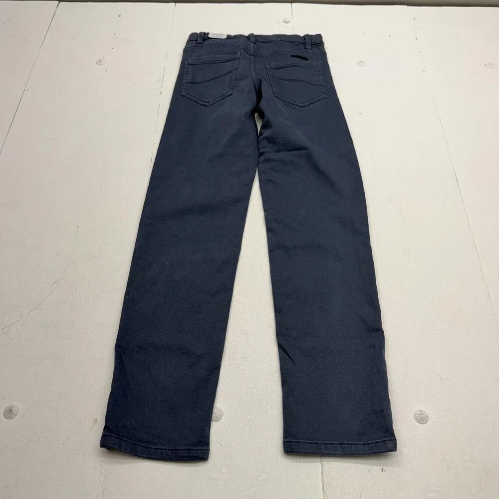 Mayoral Pants Kids 10 Blue Chino Regular Fit Adjustable Waist Super Stretch